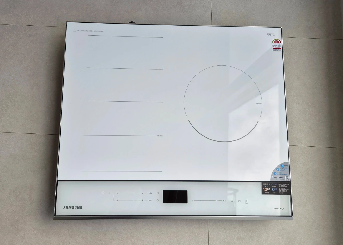 삼성 삼성 비스포크 인덕션 3구 NZ63T8858XW 글램화이트