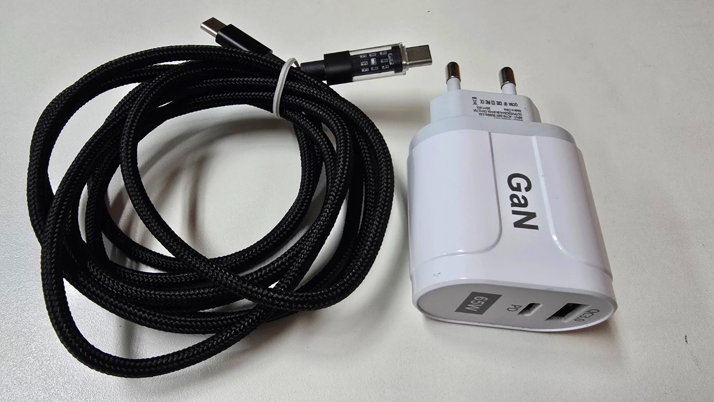 GaN 65W 고속 충전기 세트