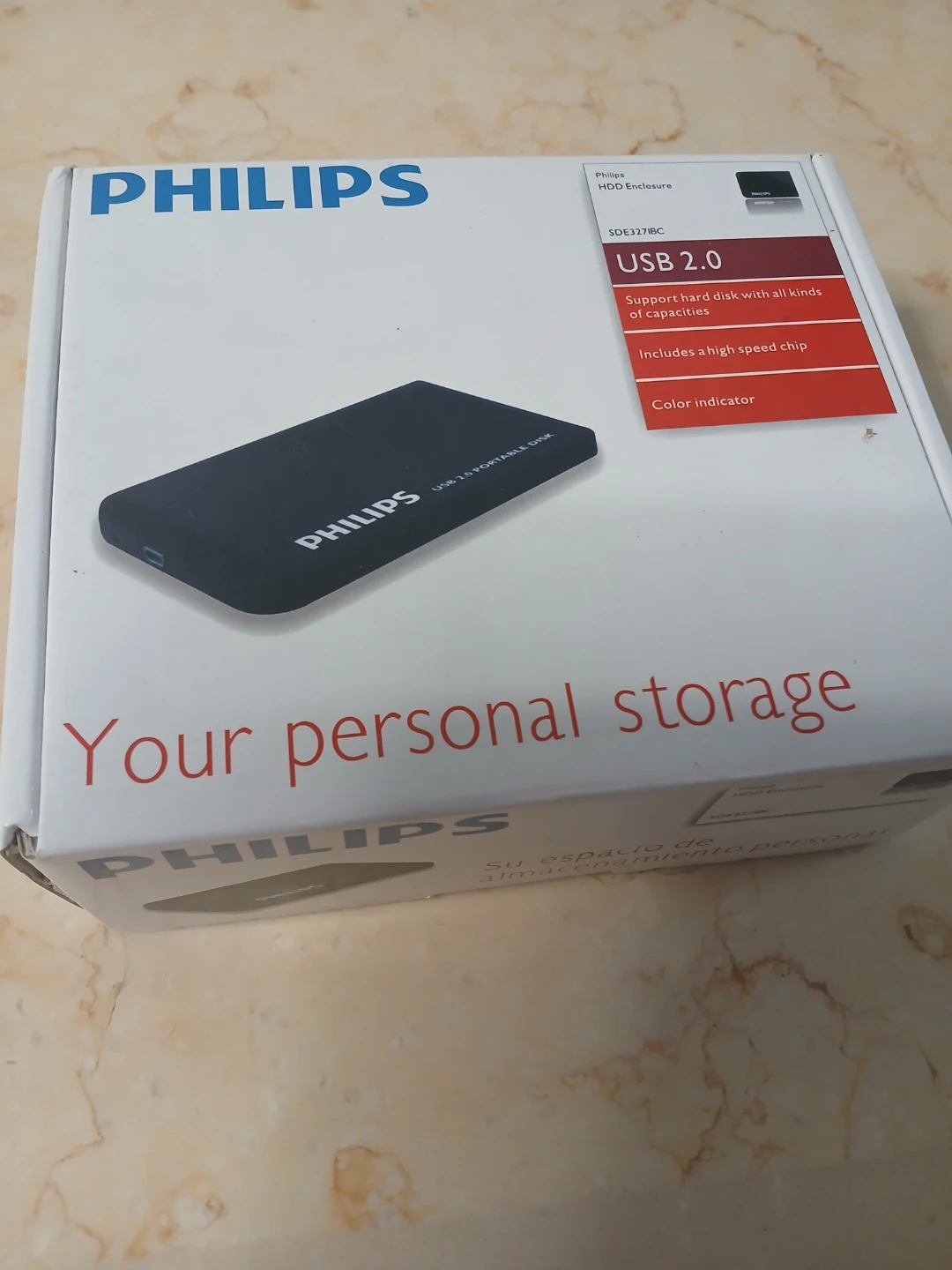 필립스 휴대용 외장하드 USB 2.0 | 디지털기기 | 당근 중고거래