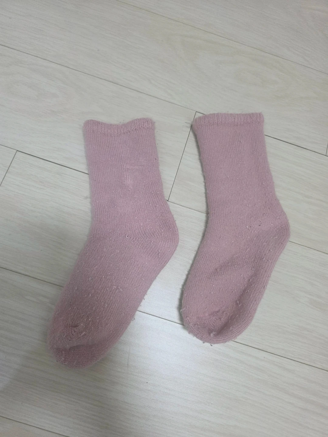 핑크색 발목 양말
