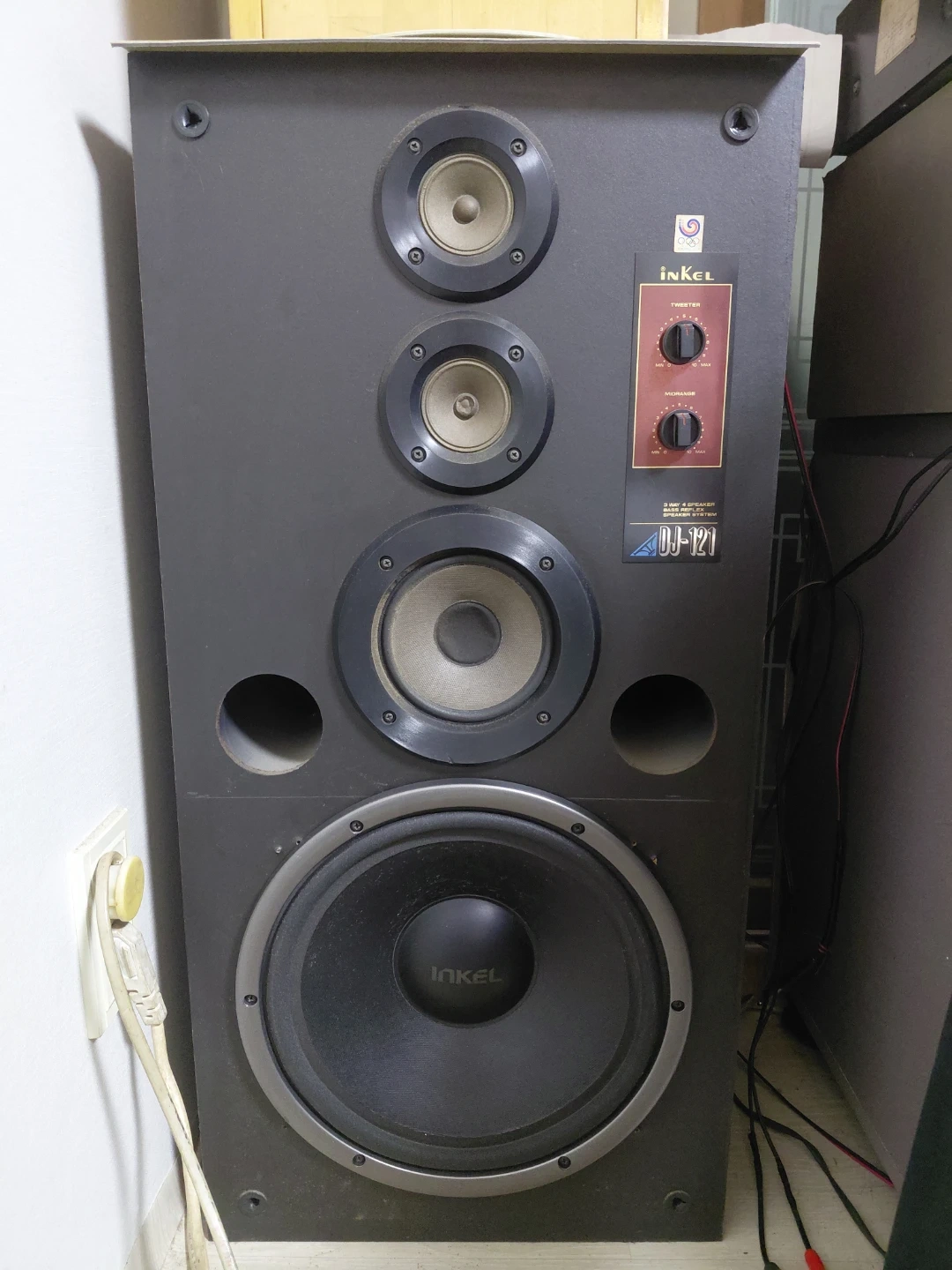 인켈 DJ-121 스피커 3웨이 4스피커엠프260B 튜너130B셋트