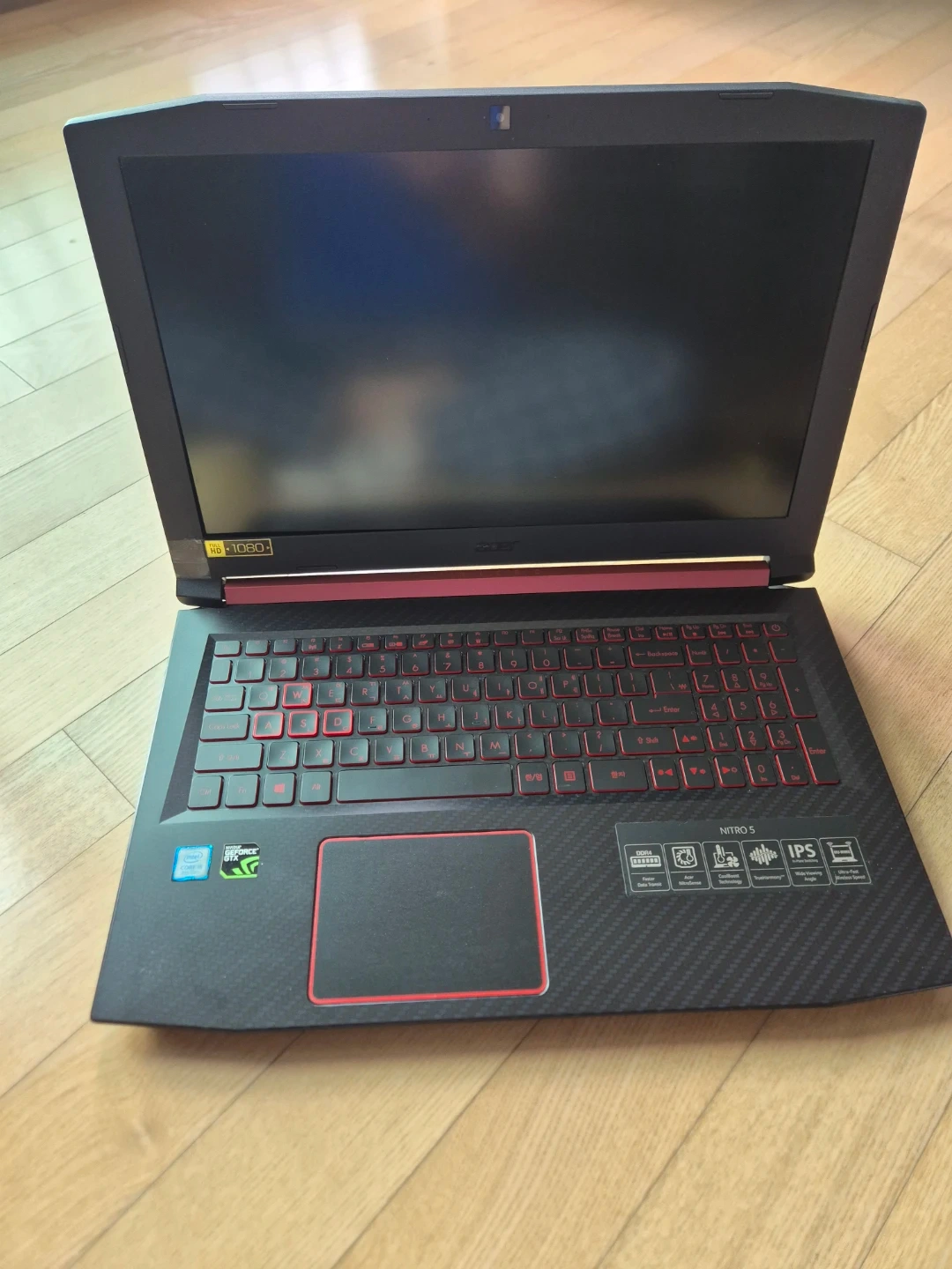 Acer 니트로5 i5-8300H 20G, 1050ti 4G 게이밍 노트북