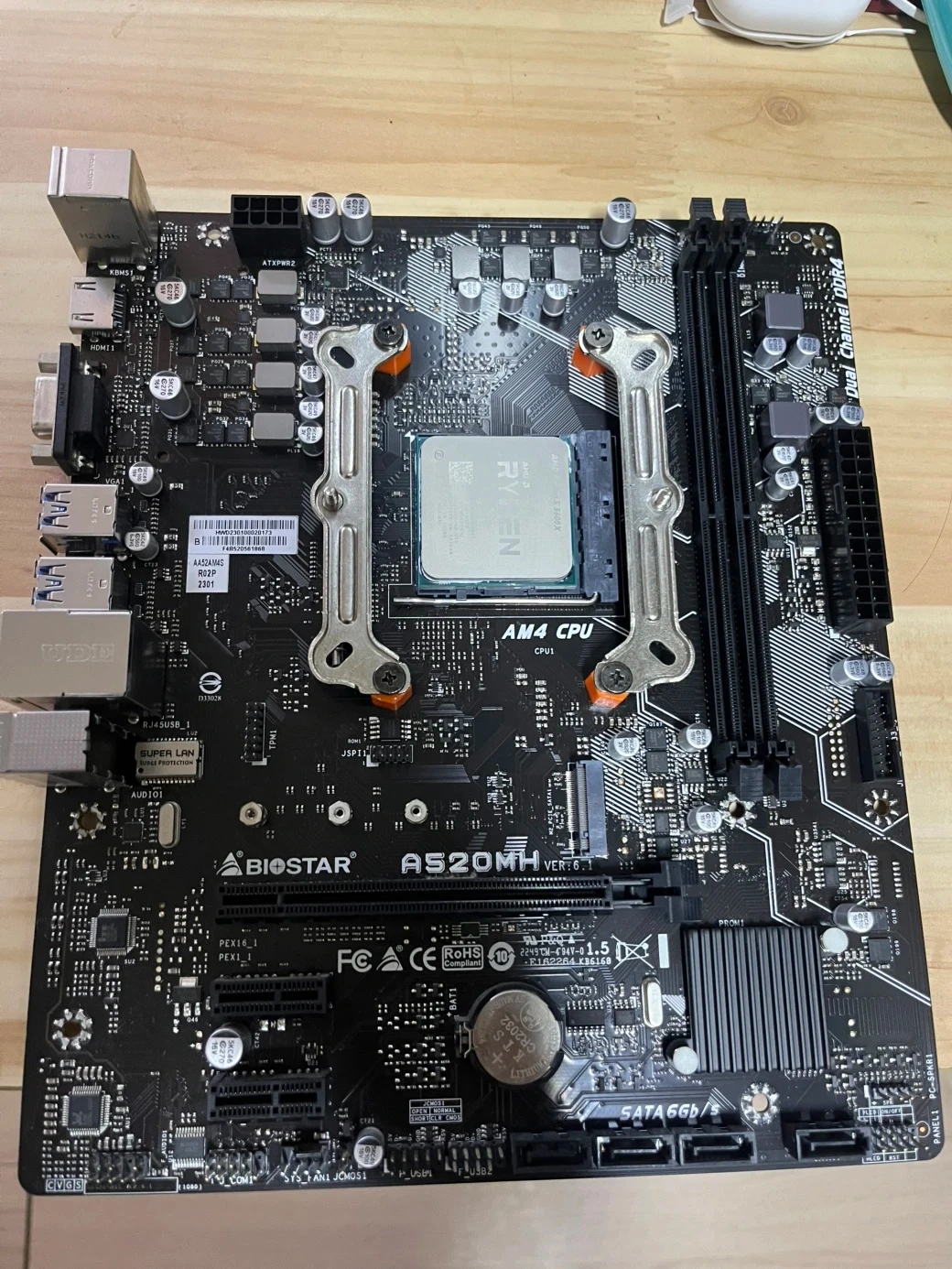 라이젠 5 5600X, biostar a520mh 팝니다