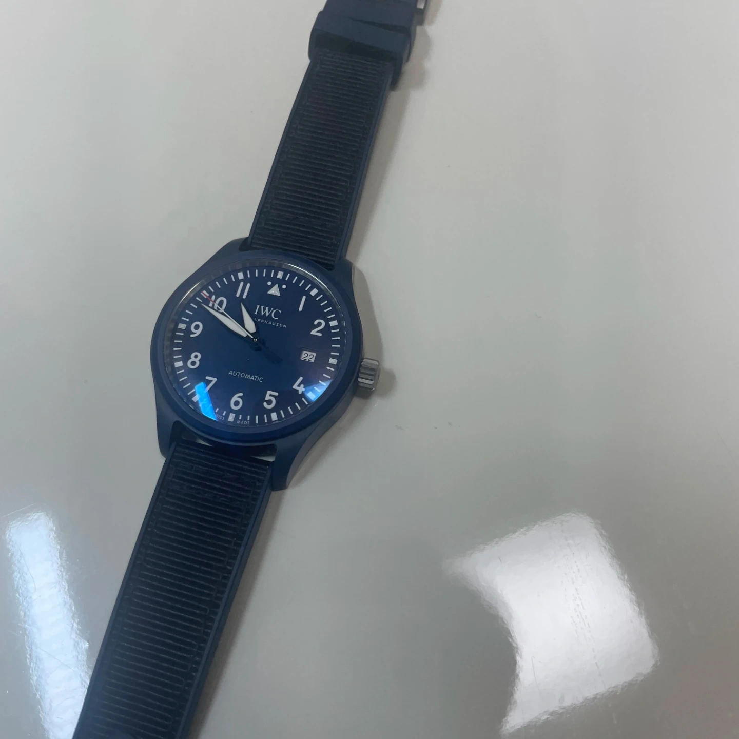 IWC IW328101 파일럿 라우레우스 에디션