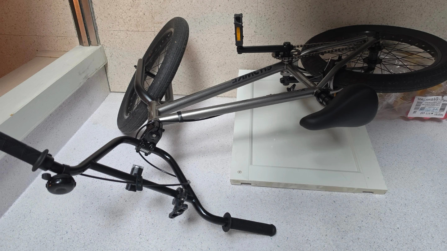 BMX 자전거 실버