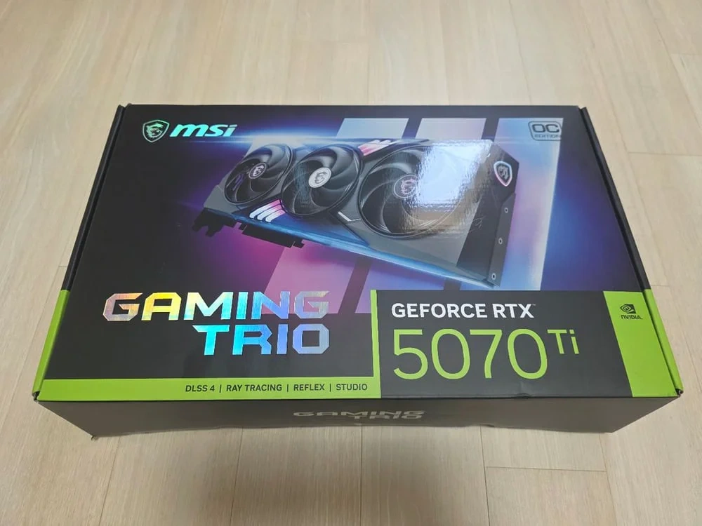 msi rtx 5070ti 게이밍 트리오