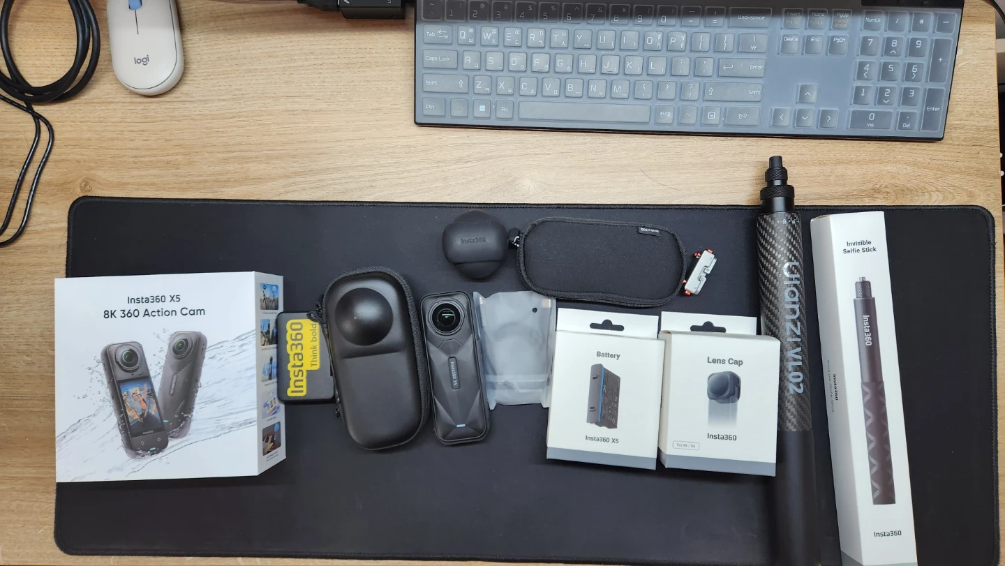 인스타360 X5 8K 액션캠 풀박스