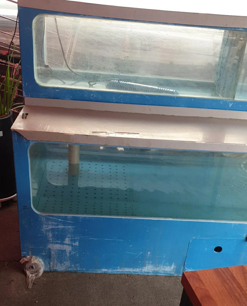 중고 2단 수족관