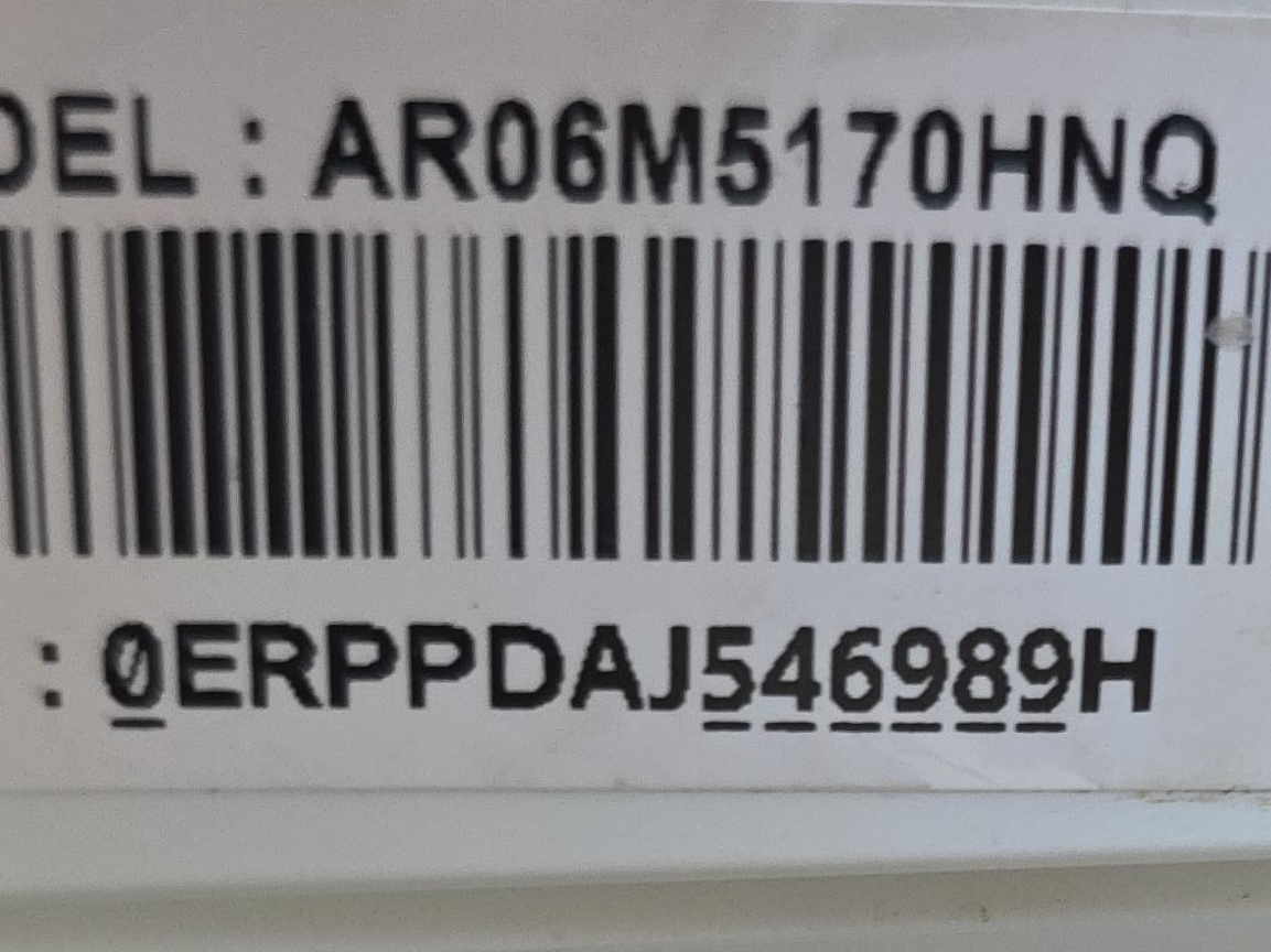 삼성 무풍 벽걸이에어컨 AR06M5170HNQ