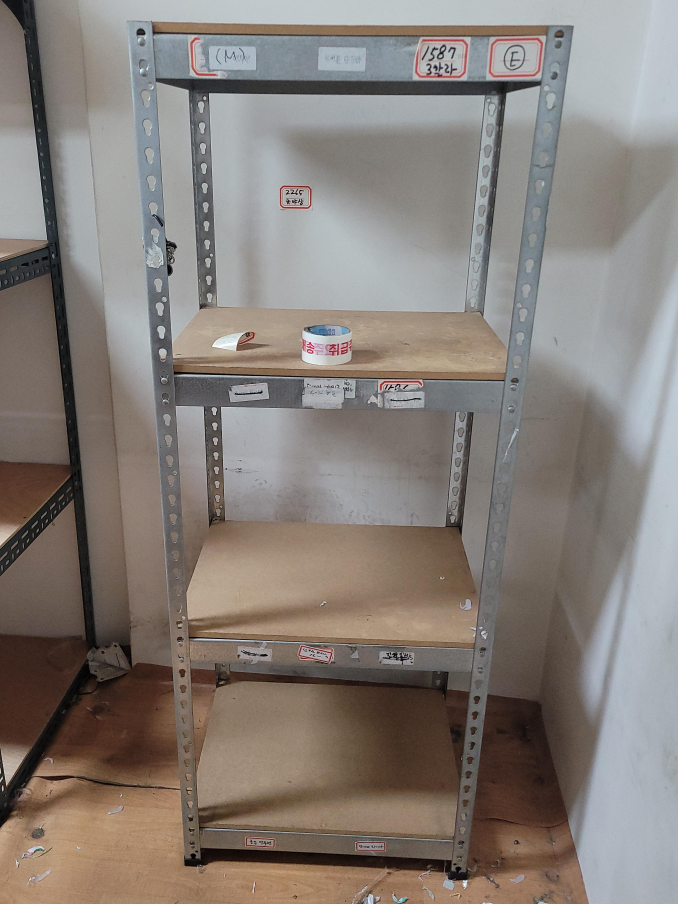 중고 철제 선반