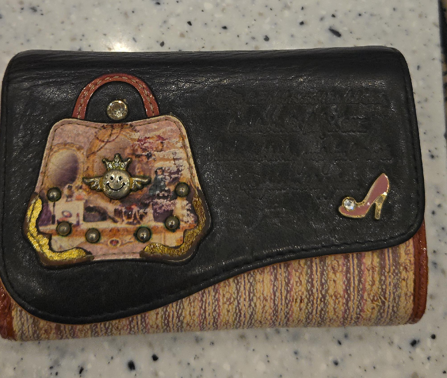 스노비 디자인 중고 지갑