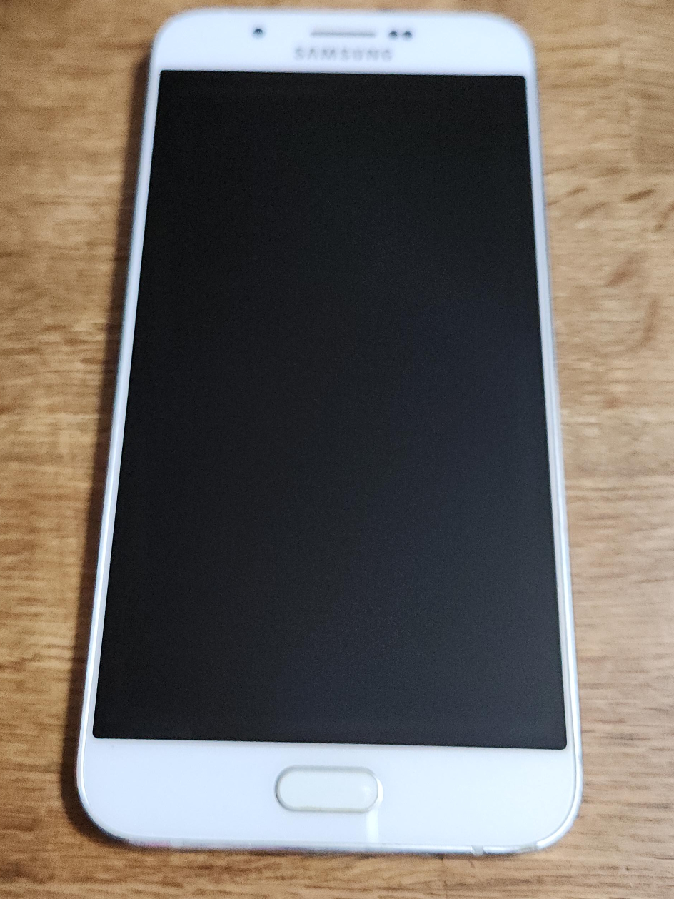 갤럭시 A5 (A510) 흰색 부품용(전원X)