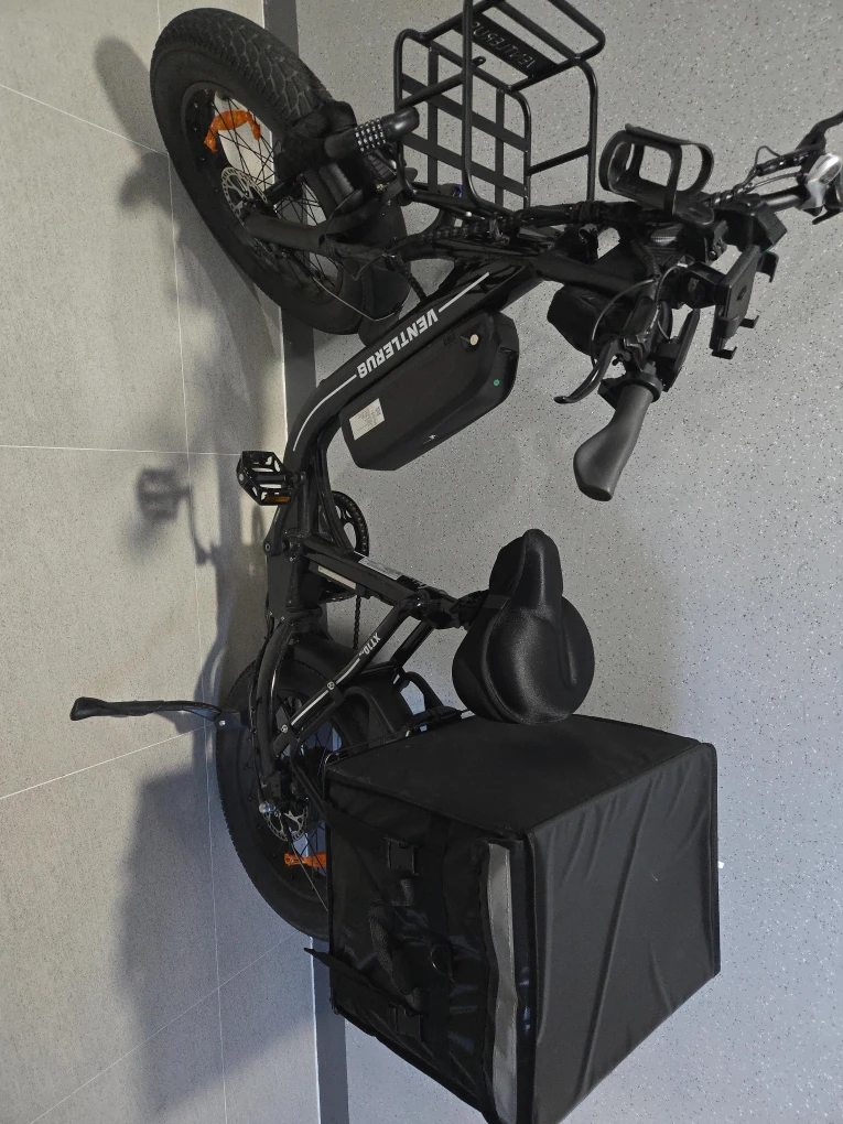 VENTLERUB XT10 전기 자전거 배달 세팅