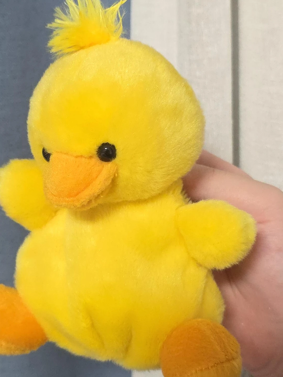 노란색 오리 병아리 인형