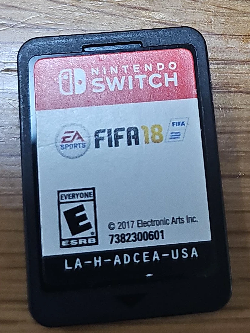 닌텐도 스위치 FIFA 18 게임칩