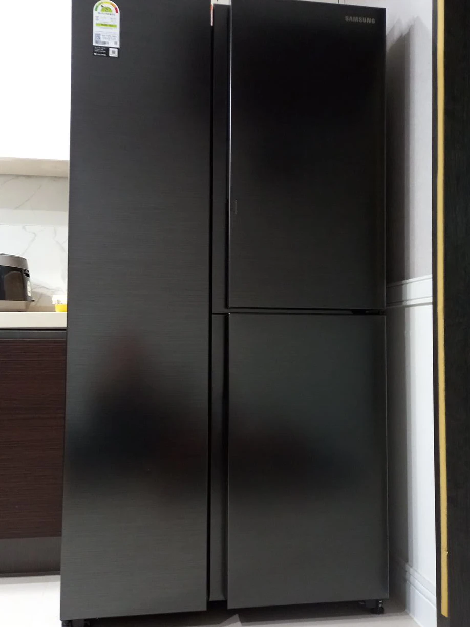 삼성 비스포크 4도어 냉장고 블랙