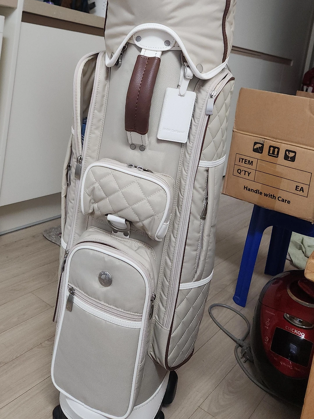 BMW Golfsport 골프 캐디백 & 보스턴백 세트