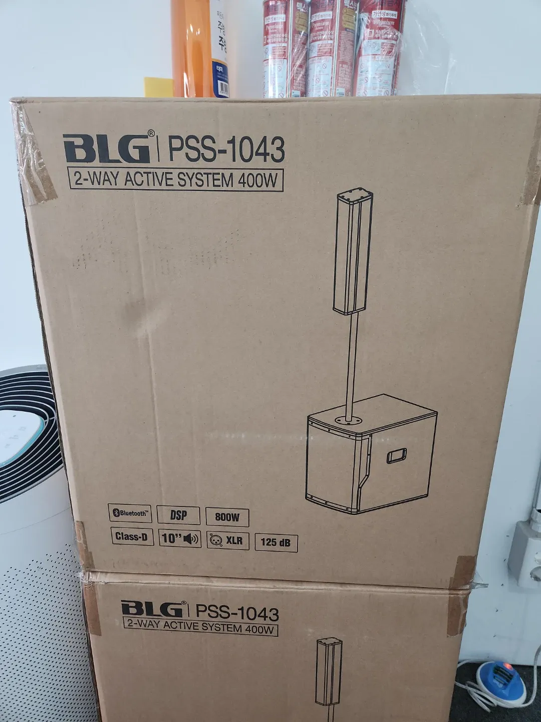 BLG PSS-1043 2-WAY ACTIVE SYSTEM 400W 스피커