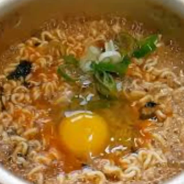 라면에노른자