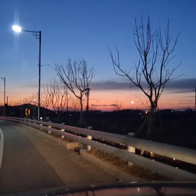 들녁노을