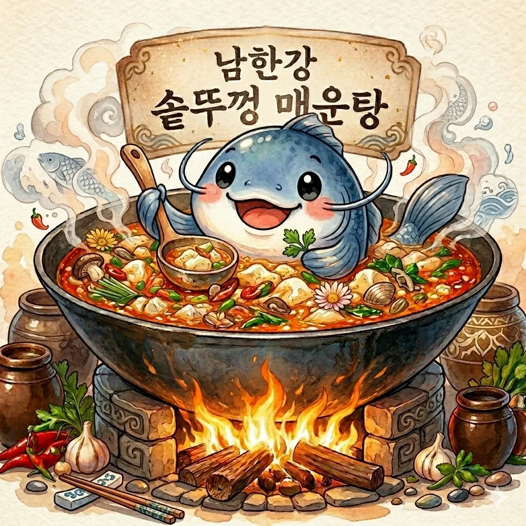 남한강솥뚜껑매운탕