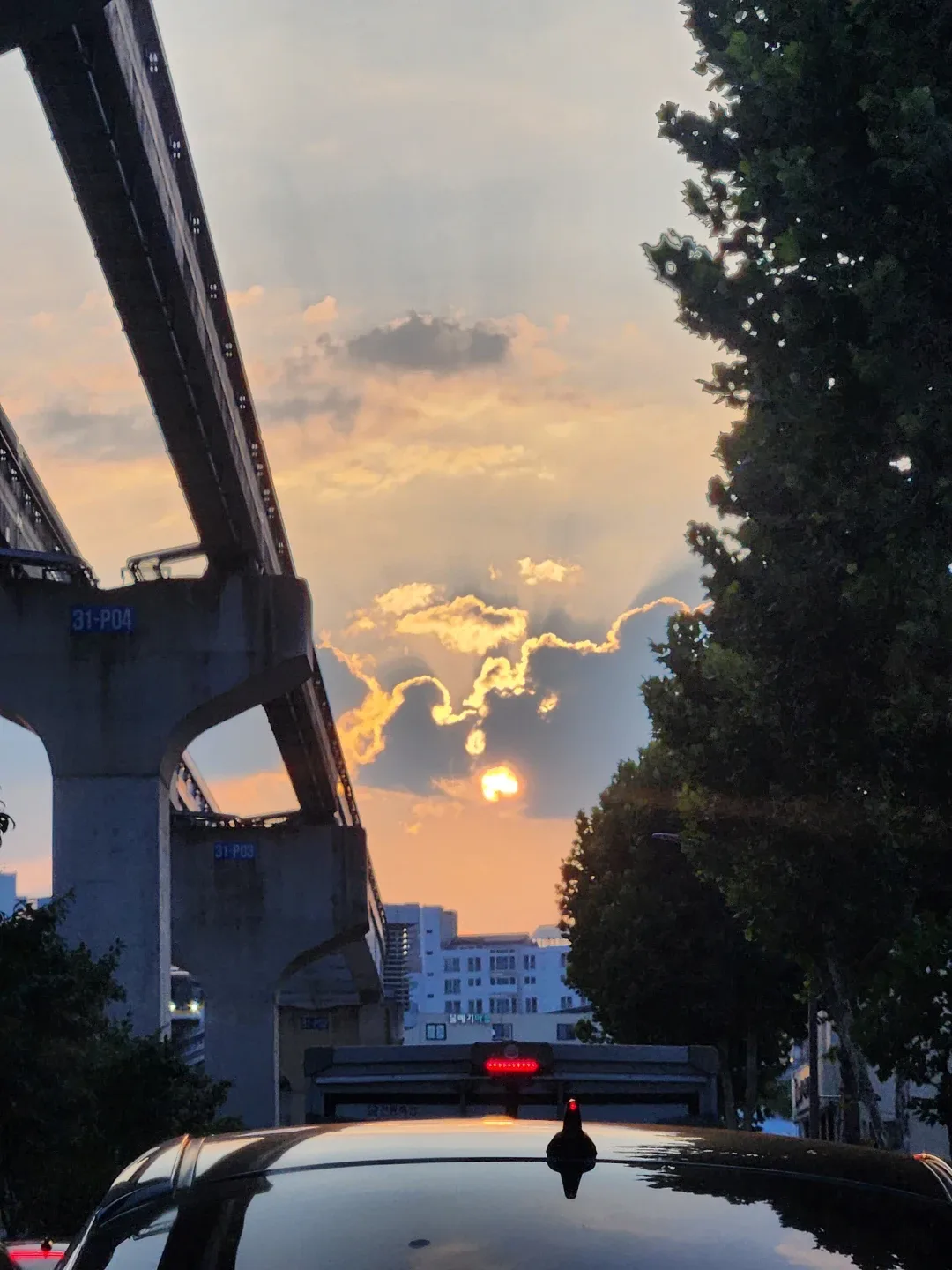 노을