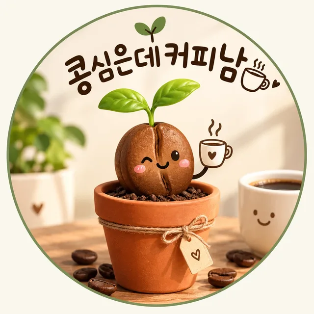 콩심은데커피남