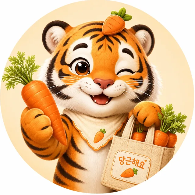 당근하는호랑이