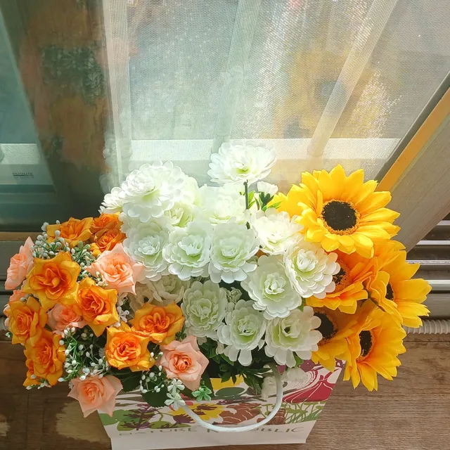목년꽃그늘아래서