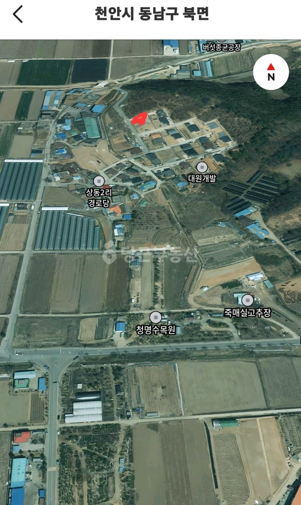 충청남도 천안시 동남구 북면 토지 사진 1