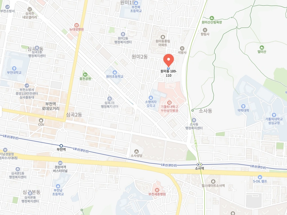 경기도 부천시 원미구 원미동 빌라(투룸 이상) 사진 1