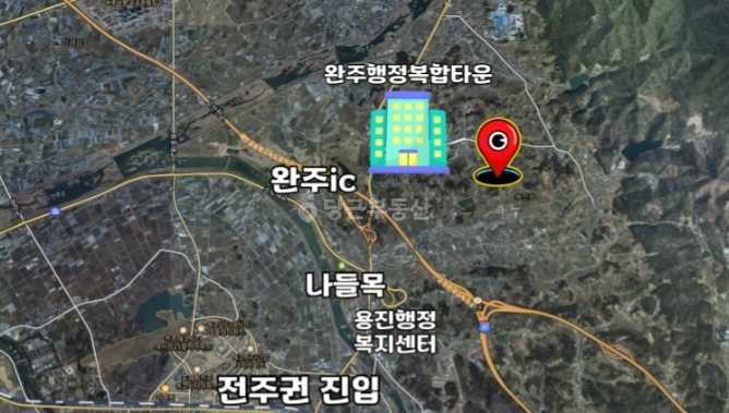 전북특별자치도 완주군 용진읍 토지 사진 1