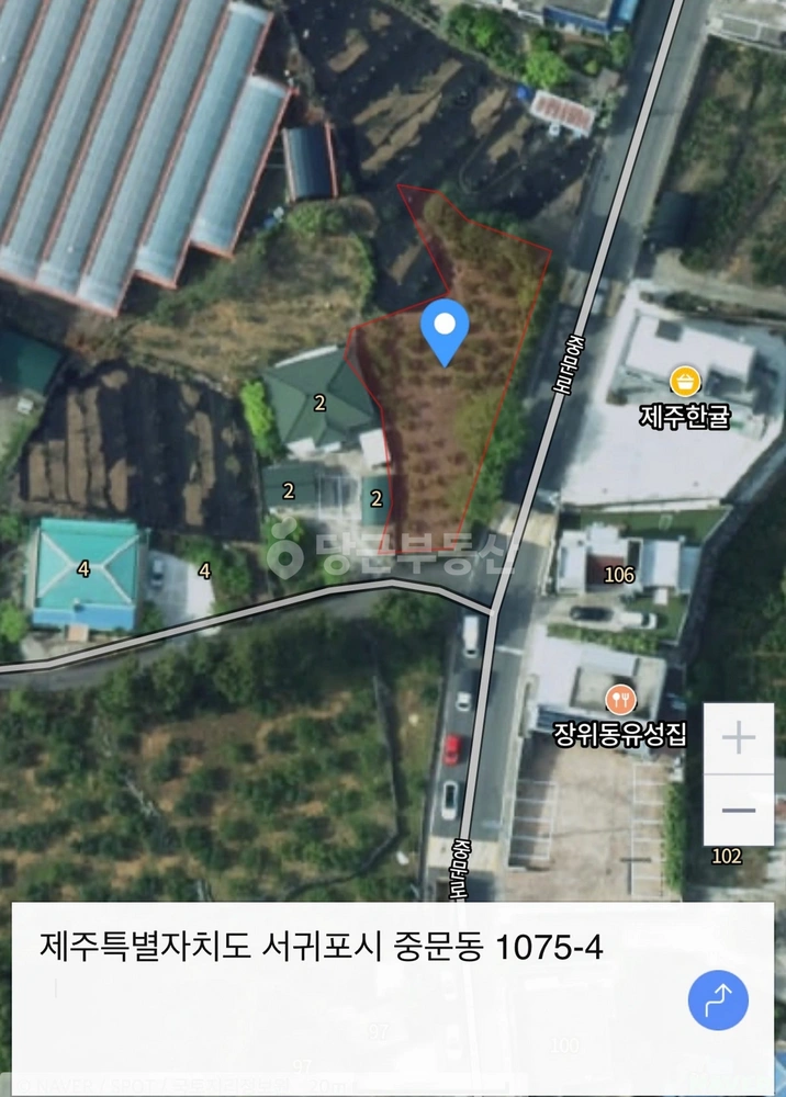 제주특별자치도 서귀포시 중문동 토지 사진 1