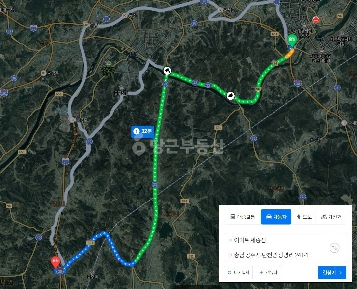 충청남도 공주시 탄천면 토지 사진 1