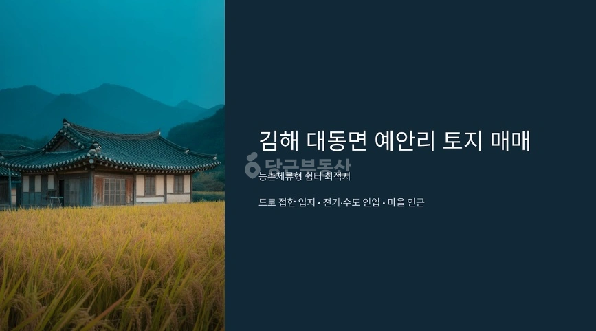 부산광역시 강서구 대저1동 토지 사진 1