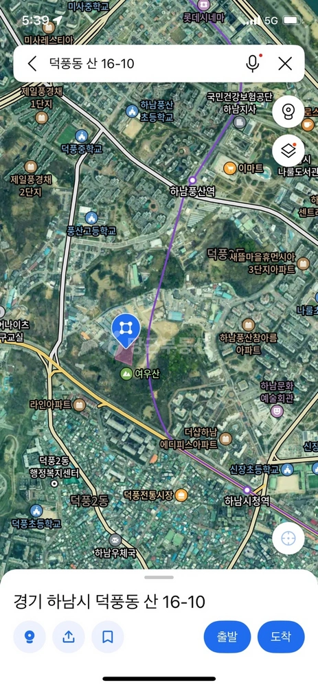 경기도 하남시 덕풍동 토지 사진 1