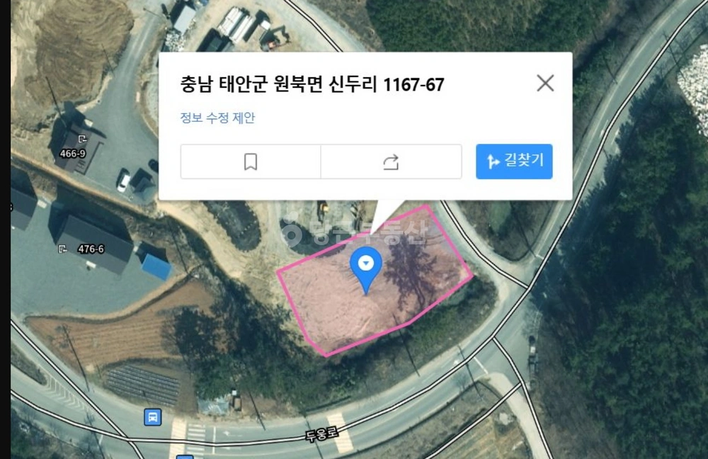 충청남도 태안군 원북면 토지 사진 1