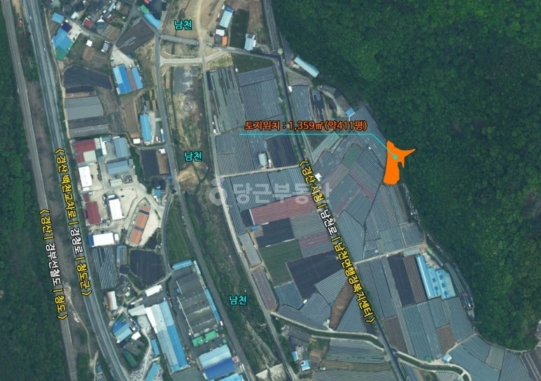경상북도 경산시 남천면 토지 사진 1