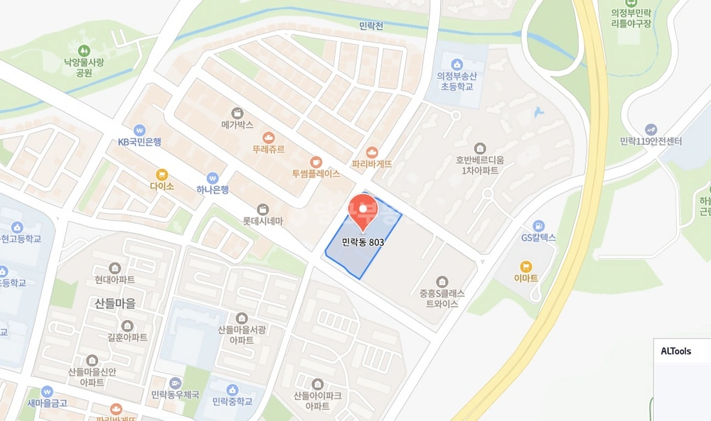 경기도 의정부시 민락동 상가 사진 1