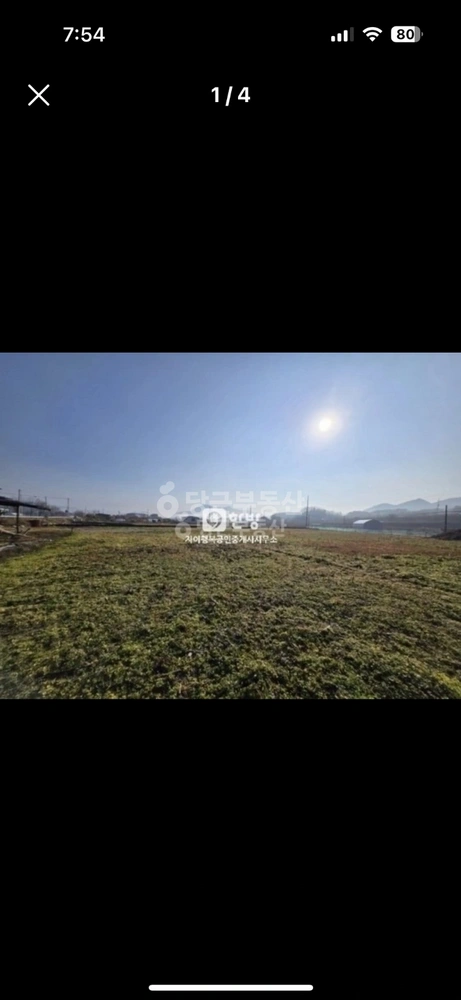 충청북도 옥천군 이원면 토지 사진 1