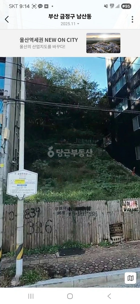 부산광역시 금정구 남산동 토지 사진 1