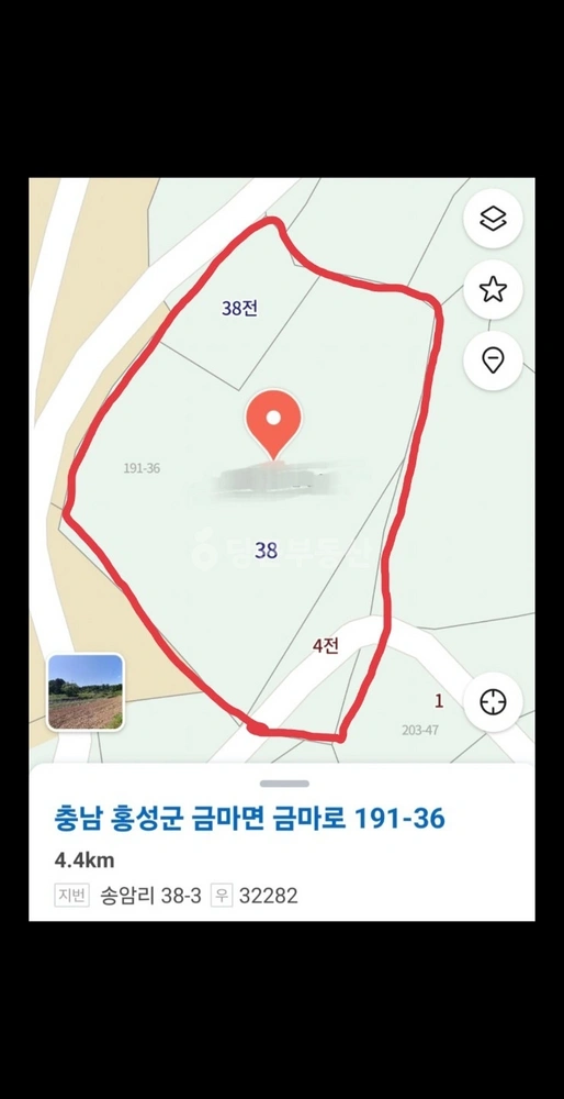 충청남도 홍성군 금마면 토지 사진 1