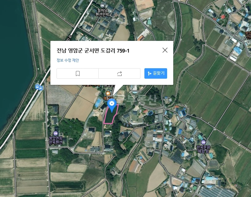 전남광주통합특별시 영암군 군서면 토지 사진 1