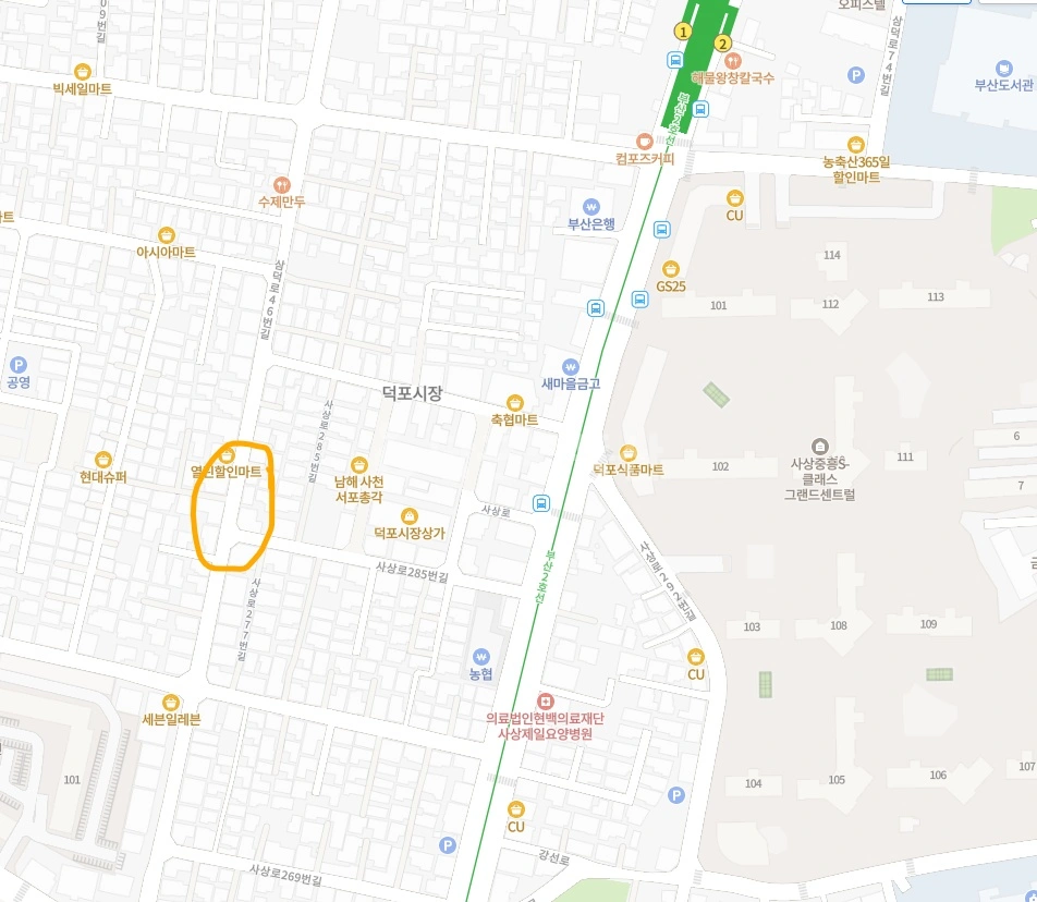 부산광역시 사상구 덕포동 상가 사진 1