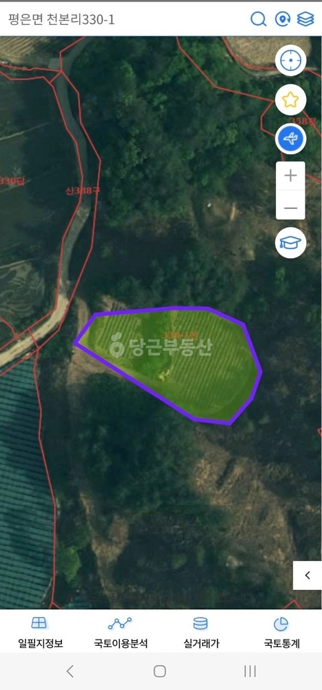 경상북도 영주시 평은면 토지 사진 1