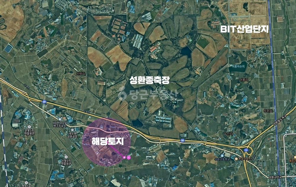 충청남도 천안시 서북구 성환읍 토지 사진 1