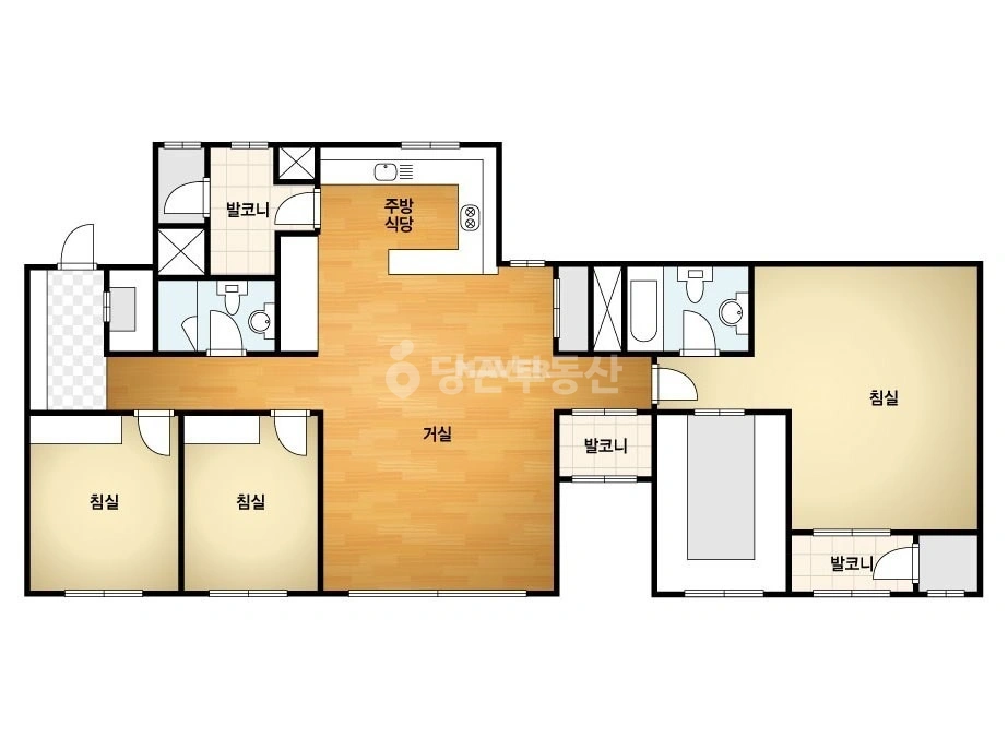충청남도 천안시 서북구 불당동 아파트 사진 1