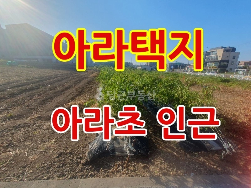 제주특별자치도 제주시 아라이동 토지 사진 1