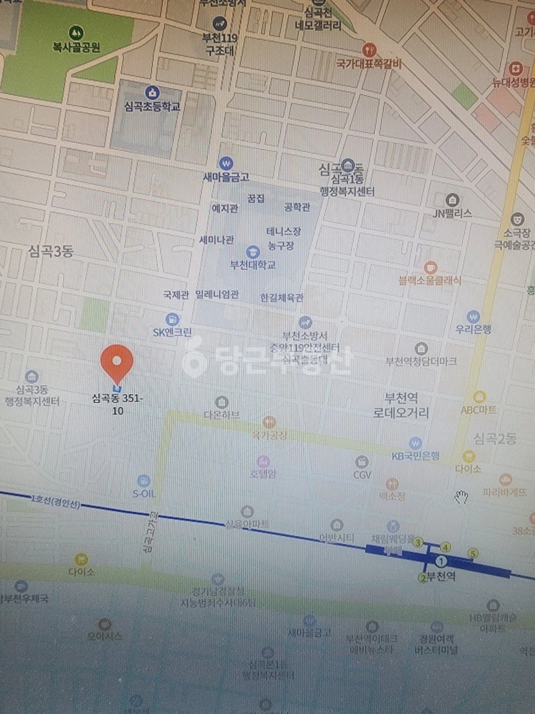 경기도 부천시 원미구 심곡동 상가 사진 1