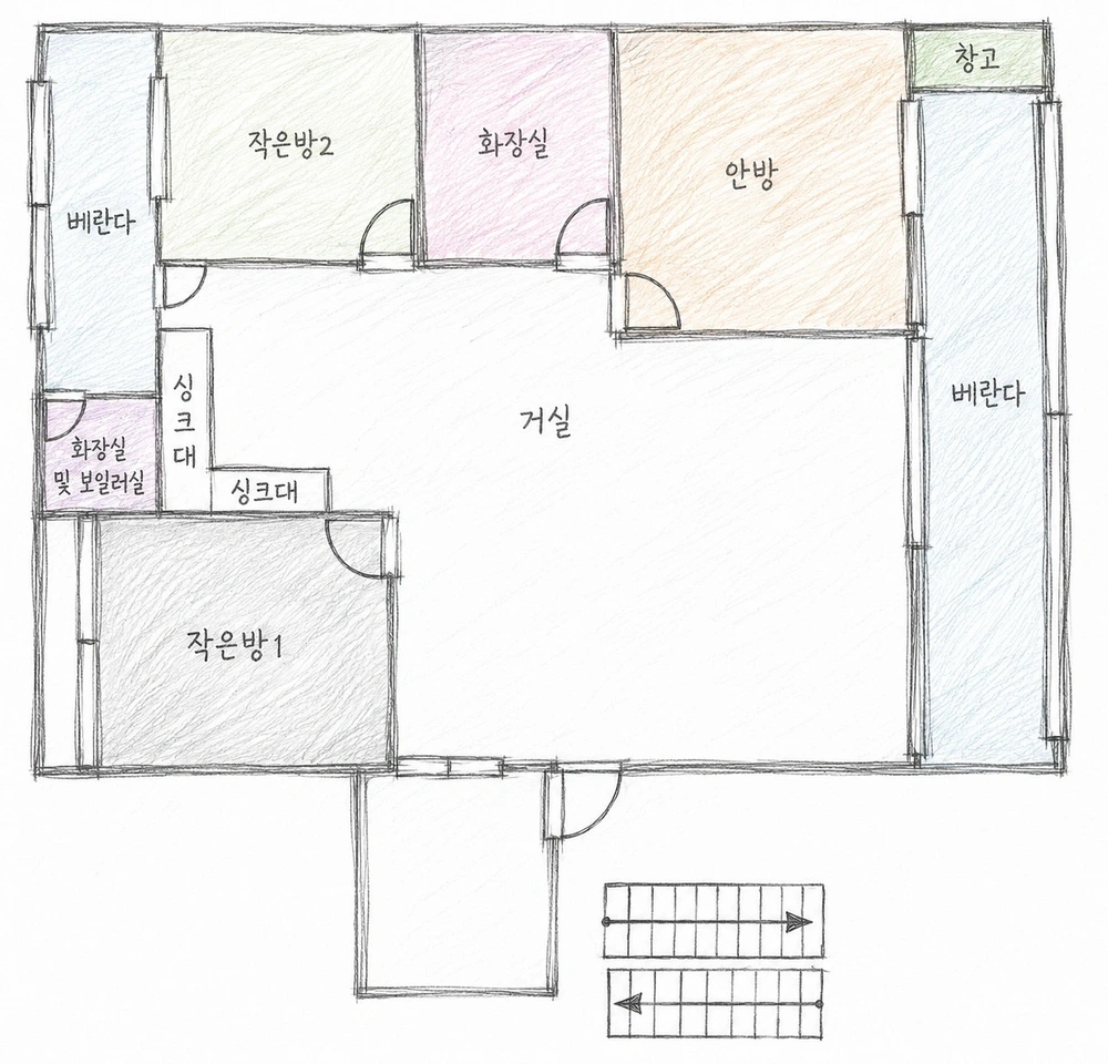 울산광역시 중구 서동 빌라(투룸 이상) 사진 1